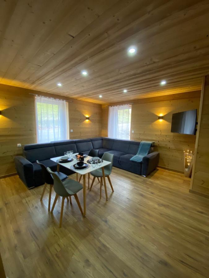 Les Chalets Bambi & Jacuzzi Privatif La Bresse Exterior photo